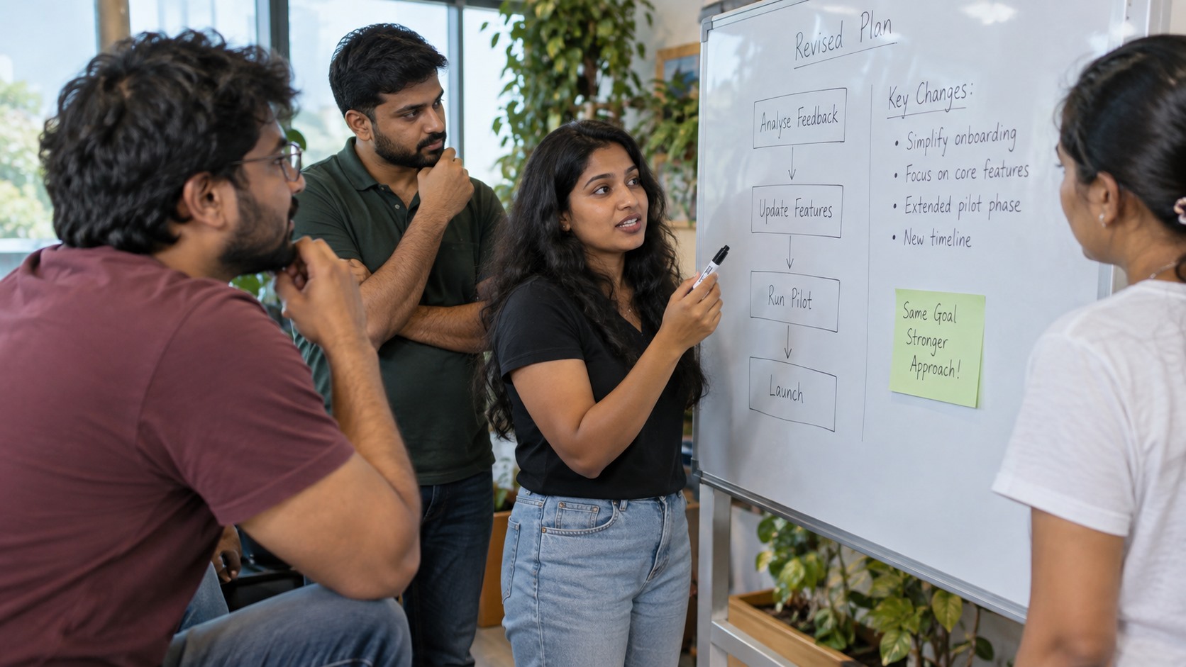Facilitated change management workshop