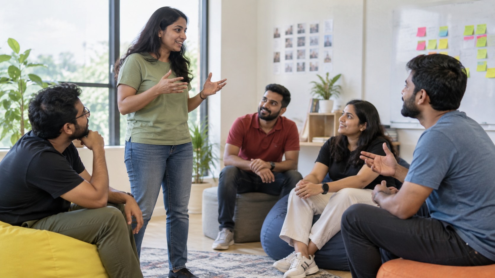 Facilitated workplace communication activity