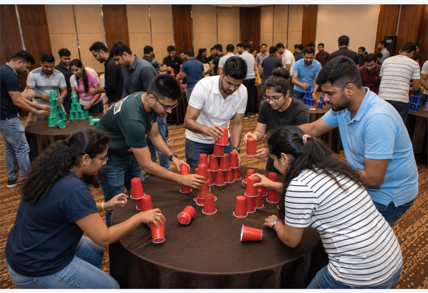Cup Stack Challenge activity photo 2