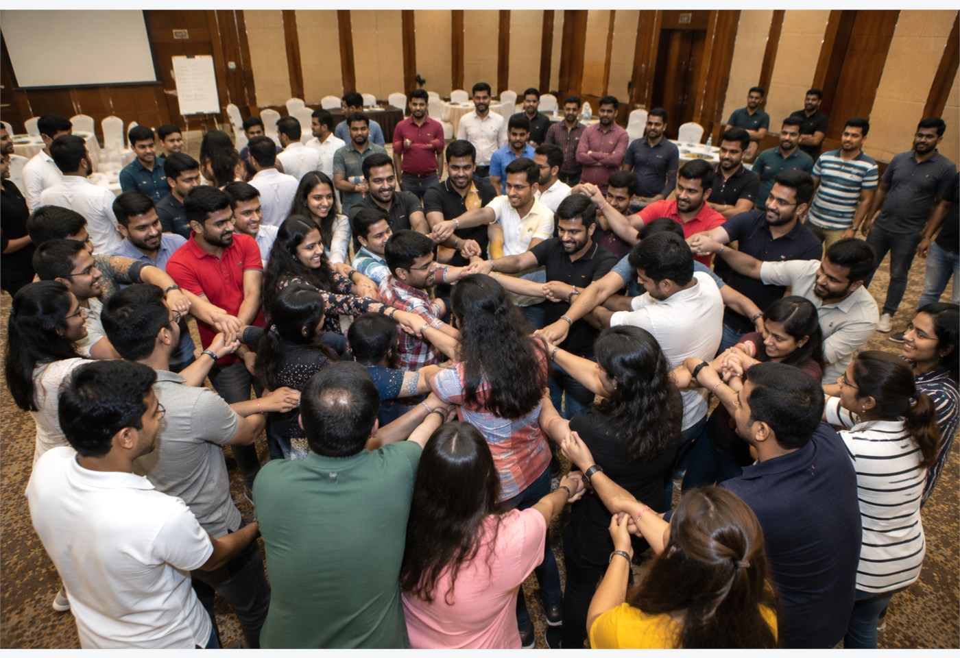 The Human Knot activity photo 3