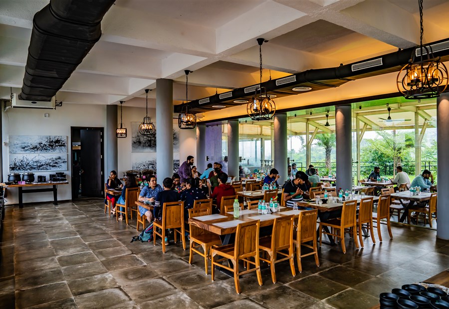 Restaurant and bar