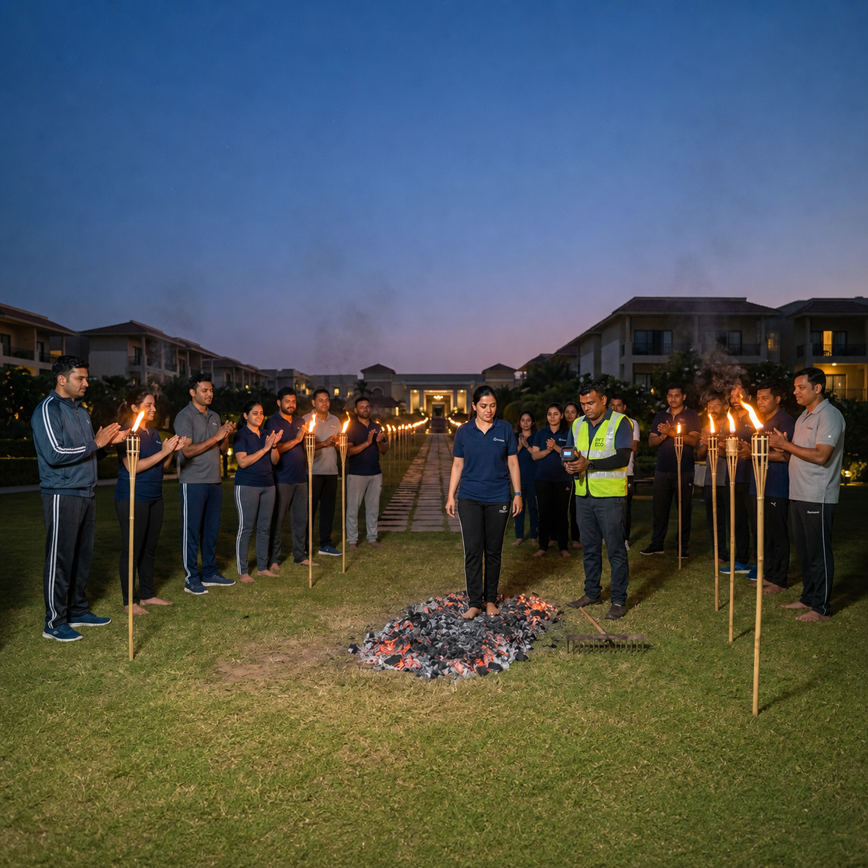 Fire Walking activity photo 3