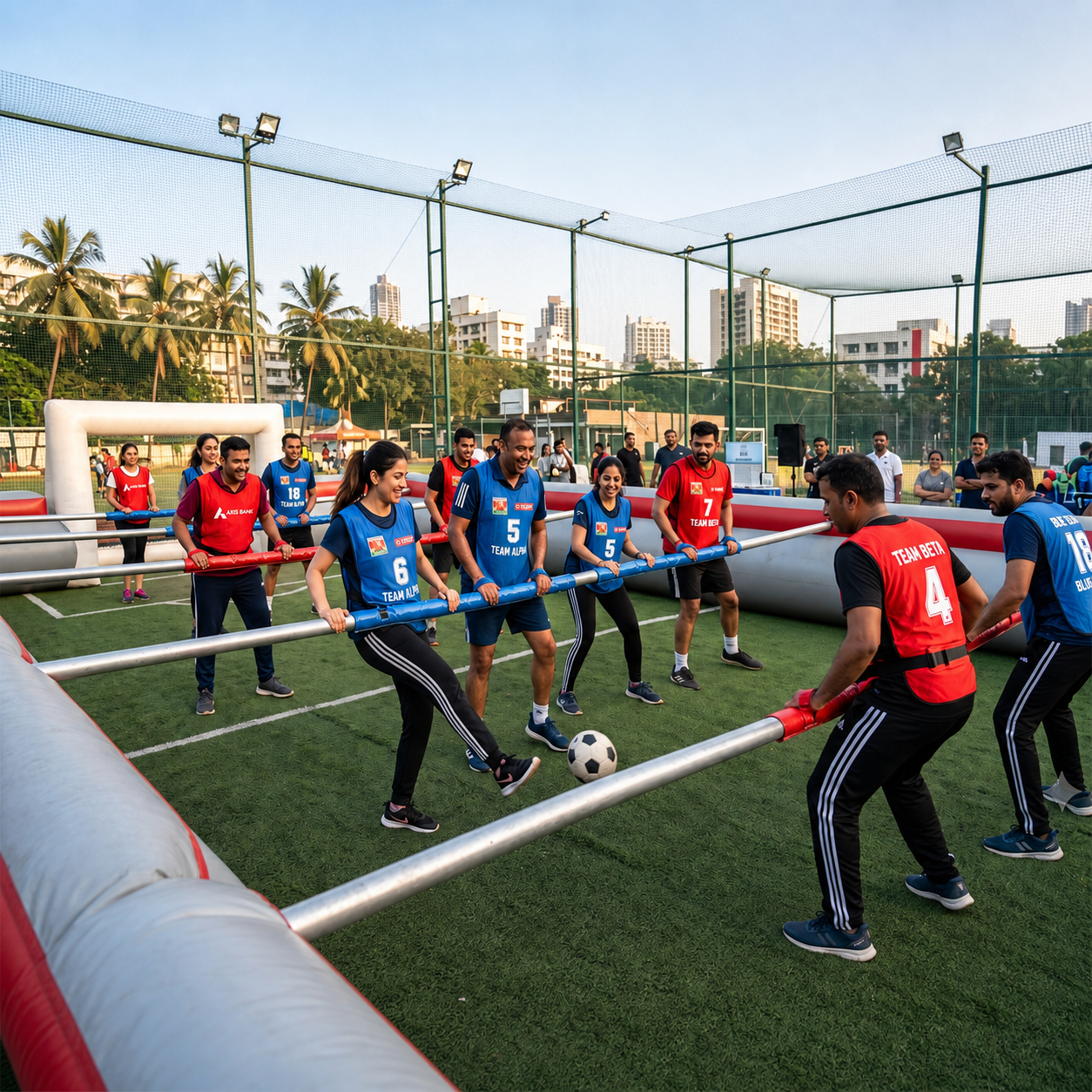 Human Foosball activity photo 3