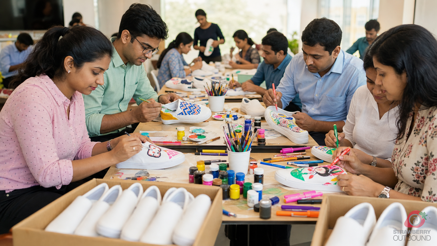 Soles With Soul CSR team building activity